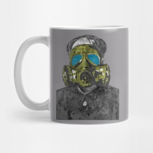 Mao ZheDong with Gas Mask Mug